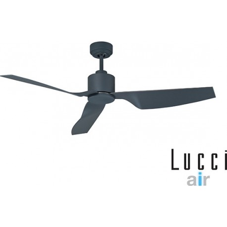 Lucci Air Climate II Charcoal Ανεμιστήρας οροφής 127 cm Με μοτέρ DC 6 ταχυτήτων