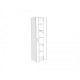 MATIS VENETO VITRINA W55/S ΒΙΤΡΙΝΑ OAK/BEIGE GLOSS 55Χ43Χ196 ΕΚ  570533