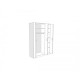MATIS VENETO VITRINA W55/S ΒΙΤΡΙΝΑ OAK/BEIGE GLOSS 55Χ43Χ196 ΕΚ  570533