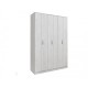 MATIS VENETO VITRINA W55/S ΒΙΤΡΙΝΑ OAK/BEIGE GLOSS 55Χ43Χ196 ΕΚ  570533