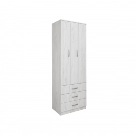 MATIS FORTUNA SOFT F75  ΔΙΦΥΛΛΗ ΝΤΟΥΛΑΠΑ ΜΕ 3 ΣΥΡΤΑΡΙΑ ΛΕΥΚΟ ΔΡΥΣ  75Χ52Χ222 ΕΚ 304546