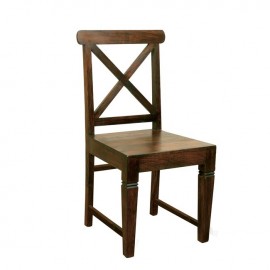 ΕΣ331 KIKA Καρέκλα Ξύλινη, Sheesham Καρυδί