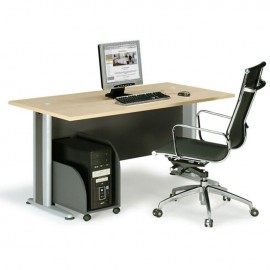 ΕΟ998 Γραφείο BASIC 180x80cm DG/Beech