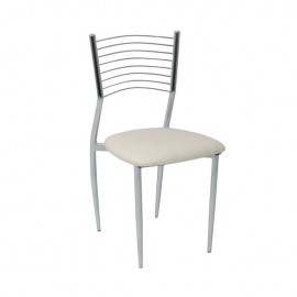 ΕΜ935,1 VIVIAN Καρέκλα PVC Εκρού