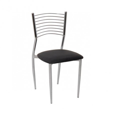 ΕΜ935,2 VIVIAN Καρέκλα PVC Μαύρο
