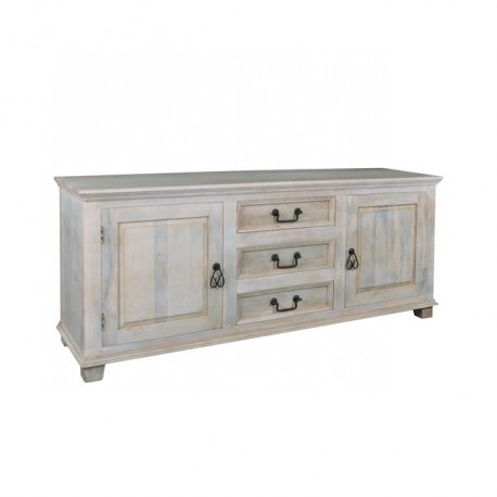 ΕΙ928 MAISON SARDAR Μπουφές 3-Συρτ/2-Ντουλ.175x45x76cm