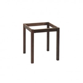 Ρ405,Ε2 ΠΟΔΙ ΚΑΦ.70x70cm Εμποτ.Καρυδί Λυόμενο