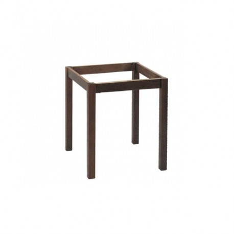 Ρ405,Ε2 ΠΟΔΙ ΚΑΦ.70x70cm Εμποτ.Καρυδί Λυόμενο