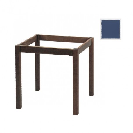 Ρ407,Ε3 ΠΟΔΙ ΚΑΦ.80x80cm Εμποτ.Ανιλίνη Μπλε Λυόμενο