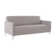 Ε948,34 STYLE Καναπές K/D 3-θέσιος Pu Sand-Grey