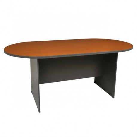 ΕΟ123,1 ΣΥΝΕΔΡΙΟΥ-Α Oval Τραπ.240x120cm DG/Cherry