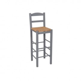 Ρ980,Ε10 ΣΙΦΝΟΣ Σκαμπώ BAR 42RC Ψάθα Εμποτ.Λάκα Γκρι