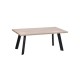 ΕΜ754 BAXTER Τραπ.Σαλονιού 110x60cm Sonoma/Βαφή Μαύρη