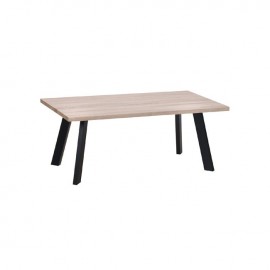 ΕΜ754 BAXTER Τραπ.Σαλονιού 110x60cm Sonoma/Βαφή Μαύρη