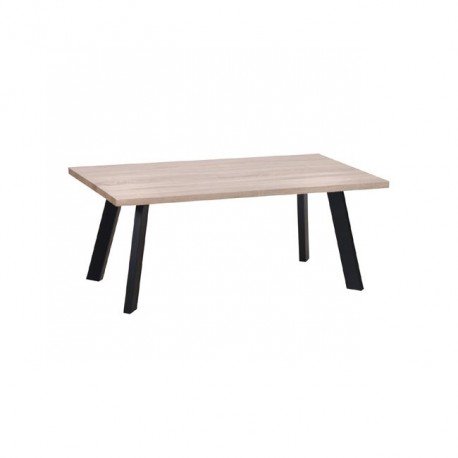 ΕΜ754 BAXTER Τραπ.Σαλονιού 110x60cm Sonoma/Βαφή Μαύρη