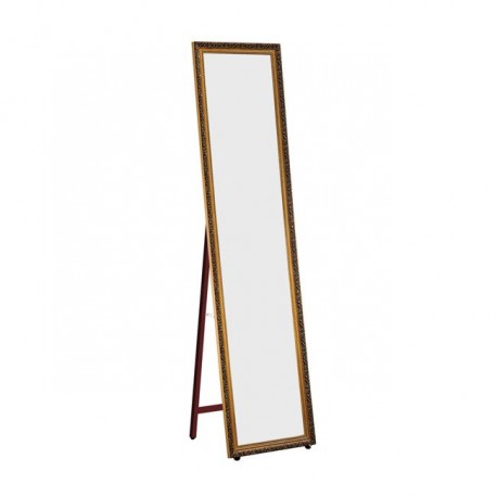 Ε7186,1 MIRROR Καθρέπτης Δαπέδου/Τοίχου 40x148 Γύψινος, Gold Brown