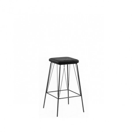 ΕΜ779,3 PANTON Σκαμπώ BAR Μεταλ.Μαύρο/Pu Vintage Black