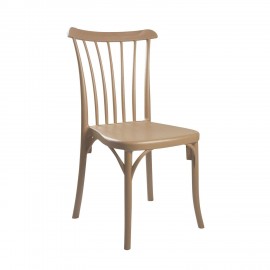900-065 Καρέκλα Gozo Cappuccino 49 x 54 x 90 49x54x90 εκ.