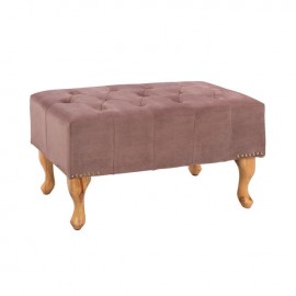 ΤΑΜΠΟΥΡΕ ΥΠΟΠΟΔΙΟ ΣΑΠΙΟ ΜΗΛΟ ΒΕΛΟΥΔΟ T.CHESTERFIELD EMMA 80x46x42Y εκ.HM226.05