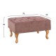 ΤΑΜΠΟΥΡΕ ΥΠΟΠΟΔΙΟ ΣΑΠΙΟ ΜΗΛΟ ΒΕΛΟΥΔΟ T.CHESTERFIELD EMMA 80x46x42Y εκ.HM226.05