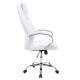 033-000008 Καρέκλα γραφείου διευθυντή Sonar με PU χρώμα λευκό