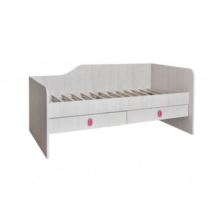 MATIS NUMERO KREVET 90 2F L ID ΜΟΝΟ ΚΡΕΒΑΤΙ ΜΕ 2 ΣΥΡΤΑΡΙΑ WHITE-OAK 205Χ102,5Χ90 ΕΚ 585054