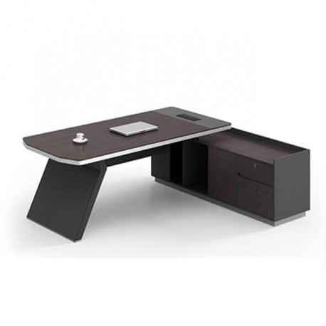 ΓΡΑΦΕΙΟ ΕΠΑΓΓΕΛΑΜΑΤΙΚΟ ΔΕΞΙΑ ΓΩΝΙΑ ROSEWOOD HM2084R 220X180X76Υ εκ.