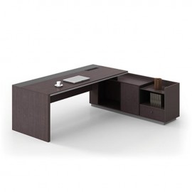 ΓΡΑΦΕΙΟ ΕΠΑΓΓΕΛΜΑΤΙΚΟ ΔΕΞΙΑ ΓΩΝΙΑ ROSEWOOD HM2086R 180X160X76Υ εκ.