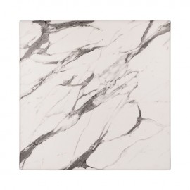 ΕΠΙΦΑΝΕΙΑ ΤΡΑΠΕΖΙΟΥ WERZALIT 80Χ80 MARBLE WHITE-GREY 5657 HM5231.11