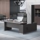 ΓΡΑΦΕΙΟ ΕΠΑΓΓΕΛΜΑΤΙΚΟ ΑΡΙΣΤΕΡΗ ΓΩΝΙΑ ROSEWOOD HM2086L 180X160X76Υ εκ.