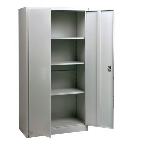 Ε6008,1 ΝΤΟΥΛΑΠΑ Μεταλ.(4 Ράφια) 90x40x185cm Γκρι