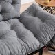 071-000662 Καναπές κρεβάτι PWF-0018 2θέσιος με ύφασμα χρώμα γκρι 155x73x85cm