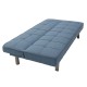 035-000024 Καναπές-κρεβάτι Travis 3θέσιος με ύφασμα ανοικτό μπλε 175x83x74εκ