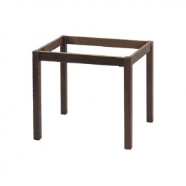 Ρ415,Ε2 ΠΟΔΙ ΚΑΦ.60x60cm Εμποτ.Καρυδί Λυόμενο