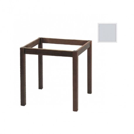 Ρ415,Ε8 ΠΟΔΙ ΚΑΦ.60x60cm Εμποτ.Λάκα Άσπρο Λυόμενο