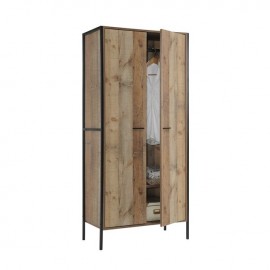 Ε8432,W PALLET-W Ντουλάπα 84x52x180 Antique Oak