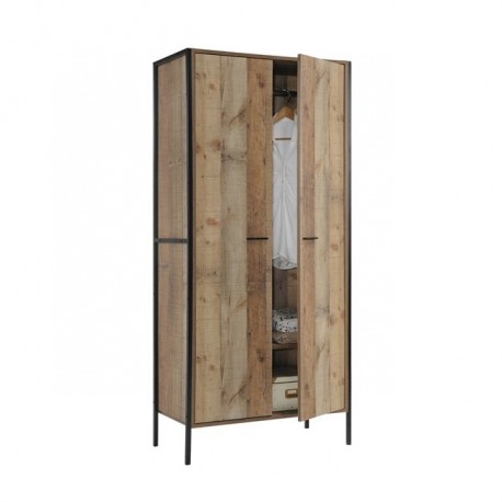 Ε8432,W PALLET-W Ντουλάπα 84x52x180 Antique Oak