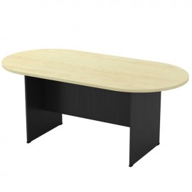 ΕΟ122,2 ΣΥΝΕΔΡΙΟΥ-Α Oval Τραπ.180x90cm DG/Beech