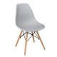 ΕΜ123,01P ART Wood Καρέκλα PP Γκρι