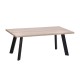 ΕΜ754 BAXTER Τραπ.Σαλονιού 110x60cm Sonoma/Βαφή Μαύρη