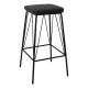 ΕΜ779,3 PANTON Σκαμπώ BAR Μεταλ.Μαύρο/Pu Vintage Black