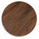 Ε100,41 ΚΑΠΑΚΙ Contract Sliq Φ60cm/16mm Walnut