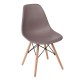 ΕΜ123,91W ART Wood Καρέκλα PP Sand Beige