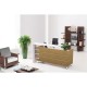 ΕΟ944 Reception PROJECT 180x75x110cm Sonoma/Άσπρο