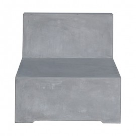 Ε6200,1 CONCRETE Καρέκλα Cement Grey 68x83x65cm