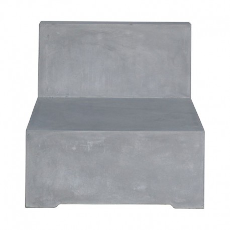 Ε6200,1 CONCRETE Καρέκλα Cement Grey 68x83x65cm
