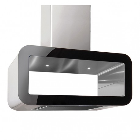 Pyramis Corso Elegant Απορροφητήρας Νησίδα 90cm Inox (065021701)