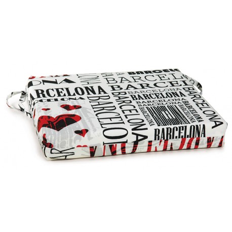 154495 Μαξιλάρι Καθίσματος Για Μασίφ Καρέκλες 14 x 14 ,Καρέ ,Κύκλος Και Χιαστί 