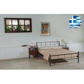 17033-4674 Μονό Μεταλλικό Κρεβάτι Απιστία 198 x 98cm