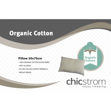 CHIC STROM ORGANIC COTTON ΜΑΞΙΛΑΡΙ  50Χ70 ΕΚ